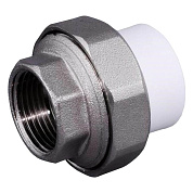 Американка VALFEX 20х1/2" ВР белый ПП